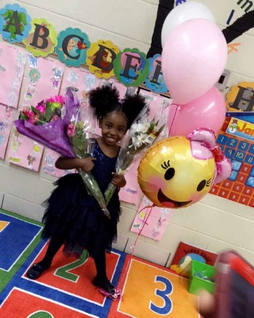 Arionne Curry's Daughter.